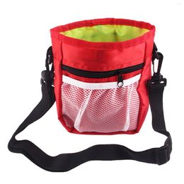 Dog Car Seat Covers Treat Bag - Built-In Poop Dispenser Animal Walking Food Snack Bags