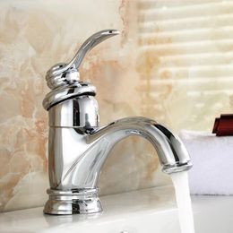 Bathroom Sink Faucets Arrival Gold Basin Faucet Fnish Brass Mixer Tap Chrome Torneiras Para Banheiro 5065