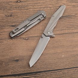Promotion G2301 KS1368 Assisted Flipper Folding Knife 8Cr13Mov Stone Wash Blade Stainless Steel Handle Outdoor EDC Pocket Knives With Retail Box