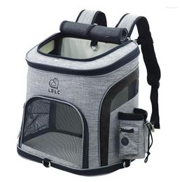 Cat Carriers Pet Carrier Bags Breathable Travel Outdoor Multifunction Backpack For Small Dogs Kitten Portable Shoulders Bag