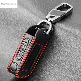 Real Leather Car Key Case For Starline A93 A63 A36 A39 A66 A96 Two Way Car Alarm LCD Remote Control Keychain Protect Cover Skin