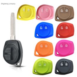 Fob For Suzuki Swift Grand Liana accessories 2022 Car Key Cover Cap For Suzuki SX4 Vitara Amagatarai Key Case For Keychain Alarm