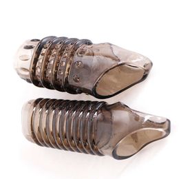 Extensions Crystal wolf tooth cover for men's adult products triple lock essence sex penis ring 00DU