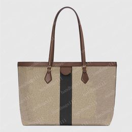 2021 Totes Tote Bag Handbag Womens Purses Handbags Women Brown Beige Leather Large Bags Fashion 1 1 wallet 38cm Ophidia GOT011811