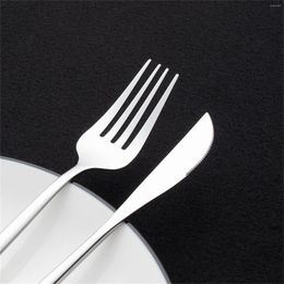 Dinnerware Sets 24PCS Stainless Steel Cutlery Set Elegant Mirror Polished Tableware For Wedding Thanksgiving Christmas NIN668