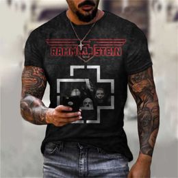 Men's T-Shirts Summer Men Vintage Pattern Text Series Short Sleeve T-Shirt O-Neck Short Shirts 3D Printed Leisure Sports Oversized Clothes T230103