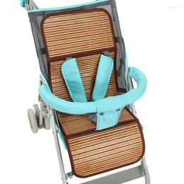 Stroller Parts Bamboo Fibre Baby Mat Summer Born Pushchair Cushion 3 Sizes Kids Cart Seat Pad Accessories Car