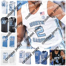 Basketball Jerseys Armando Bacot UNC North Carolina Tar Heels Basketball Jersey Pete Nance Leaky Black R.J. Davis Caleb Love Seth Trimble