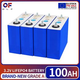 Brand New 3.2V 100AH Lifepo4 Battery Rechargeable Lithium iron phosphate Cell Pack For RV Vans Campers EV Boats Yacht Golf Carts