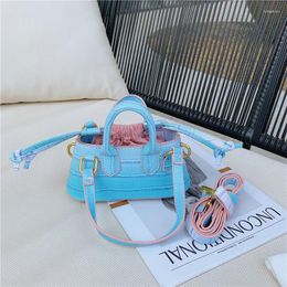 Evening Bags Pattern With Stone Ladies Small Handbag 2023 Hit Casual Personality Mini Bag Fashionable Leather String Crossbody Shoulder