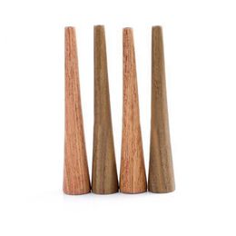 Smoking Natural Wood Pipes Dry Herb Tobacco Philtre Preroll Rolling Cigarette Cigar Holder Tube Portable Innovative Design Wood Handpipes DHL