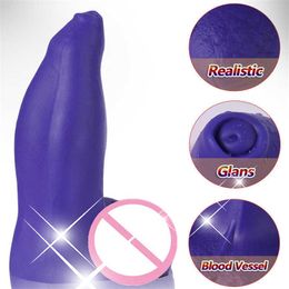 Beauty Items New 20cm Long Dildo Diameter 8.5cm Realistic Penis Huge Females Masturbation Tools Suction Cup Big Cock sexy Toys for Women Gay