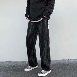 Men's Jeans Baggy Black Men Fashion Retro Casual Tie Dye Streetwear Loose Hip Hop Straight Denim Pants Mens Trousers S-3XL