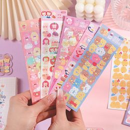 Gift Wrap 1 Sheet Cute Laser Decorative Cartoon Stickers For Pos Frame Scrapbook Journal Pages Art Crafts