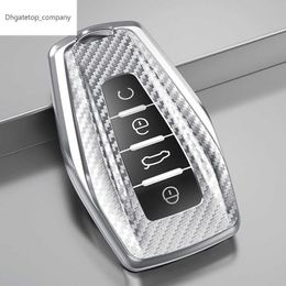 Car Key Cover Keychain Case For Geely Coolray Atlas Boyue NL3 Emgrand X7 EX7 SUV GT GC9 Borui Car Holder Bag Styling Accessories