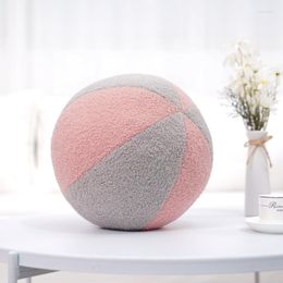 Pillow Ball Shape Stuffed Plush Soft Nordic Waist Office Rest For Sofa Seat Chair Bedroom Living Room Home Decor