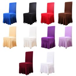 Chair Covers Universal Polyester Spandex Slipcover For Weddings El Outdoor Party Decor Banquet