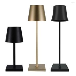 Table Lamps XINGNENG LED Waterproof Lamp USB Power Wireless Desk Light Aluminium Alloy Luxury Modern Bedroom Decor El Restaurant Bar