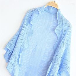 Women's Knits Summer Thin Bat Sleeve Cardigan Women Knit Shawls Women's Sweater Coat Sun Shirts Plus Size Air-conditioned Shirt