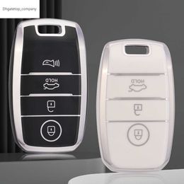 NEW 3 4 Buttons TPU Car Remote Smart Key Case Cover For KIA Rio Rio5 Sportage Ceed Cerato K3 KX3 K4 K5 Sorento Optima Picanto