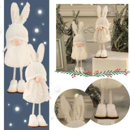Decorative Figurines Faceless Doll Ornaments Gnome Standing Desktop Ornament Creative Home Decoration Holiday Party Decor Children Girls