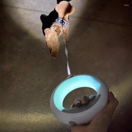Dog Collars Pet SuppliesDog Leash Lighting Retractable LED Lights Ring Grip Accessories
