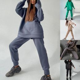 Women's Tracksuits Spring/Summer 2023 Sporty Women's Fashion Casual Simple Hooded Bodysuit Tights
