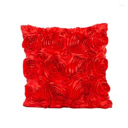 Pillow Super Big Floral Decoration Red Green Covers 40x40cm No Inner Sofa Ornament Throw S Home Dec X118