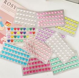 The latest girl Decorative Laser shiny acrylic diamond stickers many colors to choose from support custom logo