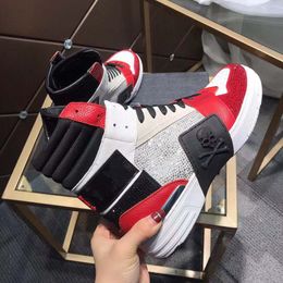 luxury designer shoes casual sneakers breathable mesh stitching Metal elements are size38-45 mkjkkmj000003