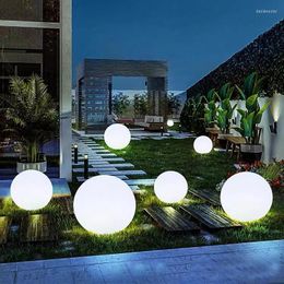 Garden Ball Light Outdoor Waterproof Floor Lamp USB Charging Bedroom Desk Holiday Party Decoration Remote Control