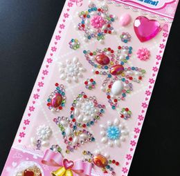 The latest diamond Decorative love sticker mobile phone case DIY many colors to choose support custom logo