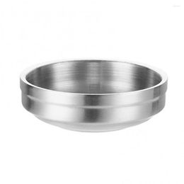 Bowls Durable Stainless Steel Seasoning Dish Plate Sauce Ketch Rice Container Kitchen Utensils