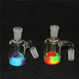 Hookahs Ashcatchers Ash Catcher 14mm 18mm Downstem Disposable Perc Glass Bubbler Quality Ashcatcher dabber tools wax