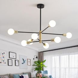 Pendant Lamps Modern Nordic Grey Design LED Chandelier For Living Room Bedroom Dining Kitchen Ceiling Lamp Ball E27 Hanging Light