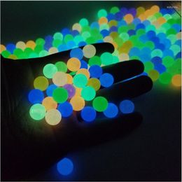 Beads 6/8/10/12mm Luminous DIY Bracelet Plastic Stones For Charm Gift Night Romantic Light-emitting Festival Decoration Making