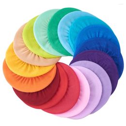 Toilet Seat Covers 10pcs Cushion O-shaped Universal Warmer Washable Pads For Bathroom