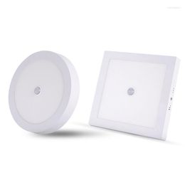 Ceiling Lights LED Downlights Smart Motion Sensor Lamp 12W 18W 24W Light Spot Downlight AC220V Recessed Spotlight Cold Warm White