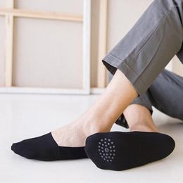 Men's Socks Mrwonder Men No Show Boat-type Breathable Non Slip Sweat-absorb Cotton Sock