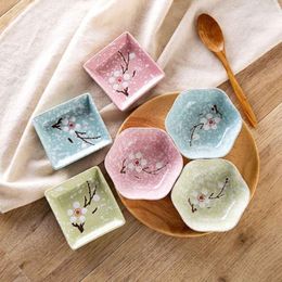 Plates Ceramic Plate Seasoning Sauce Dish Snack Desser Sushi Dishes Flavour Tray Kitchen Kid Bowl Tableware Saucer