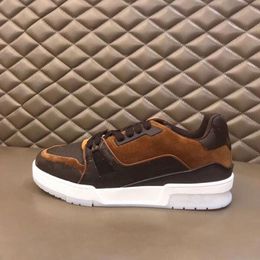 High-quality Men's hot-selling fashion catwalk casual shoes soft leather sneakers thick-soled flat-soled comfortable shoes EUR38-45 njkhn rh1000002