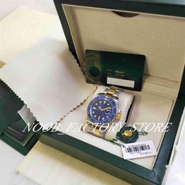 2 Colours Super N Factory Mens Watch 126613 41MM Black Blue Ceramic Bezel 2813 Automatic Movement Men 904L Steel Dive Wristwatches 322a