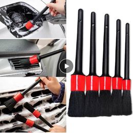 Detailing Brush Set Car Brushes Car Detailing Brush For Car Cleaning Brush Dashboard Air Outlet Wheel Brushes