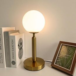 Table Lamps Glass Ball Lamp Luxurious Living Room Office Bedroom Bedside Light Night Postmodern Reading Home Decorative