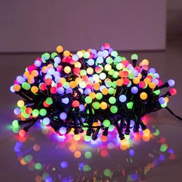 Solar Lamps LED String Light 5M 250LEDs 10M 500LEDs Colourful 8 Modes Outdoor Fairy Holiday Christmas Party Garlands Lawn Garden Lights Waterproof