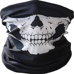 Outdoor Seamless Magic Skull Scarf half Face Mask Scarves Cycling Riding Masks Warm Neckerchief Outdoor Balaclavas turban Party Masks