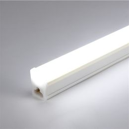 T5 LED Tubes Full PC Plastic 2ft 60cm 9W AC85-265V Integreated Lights SMD2835 100LM/W Lumens Fluorescent Lamps 250V 2' Linear Bar Bulbs Milky Cover Brightness Lighting