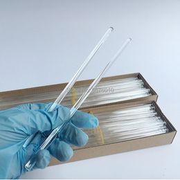 Disposable Gloves 10pcs5pcs glass stirring rod transparent Lab stick muddler stirrer for scientific experiment 230104