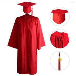 Clothing Sets Terrific Academic Dress Set Soft Commencement University Regular Fit Gown