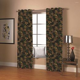 Curtain SOFTBATF Dragonfly Printing Blackout Curtains Fabric Drapes Window For Living Room Bedroom Drop